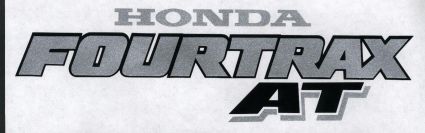 Stickers Honda Fourtrax AT (ST-904-S)