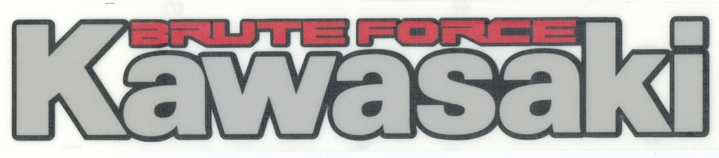 Kawasaki Brute Force Stickers