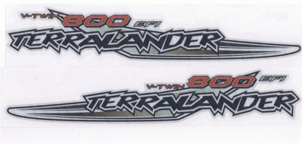 Terralander 800 Sticker TRL-12