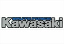 Kawasaki Brute Force Blue Sticker HR-03