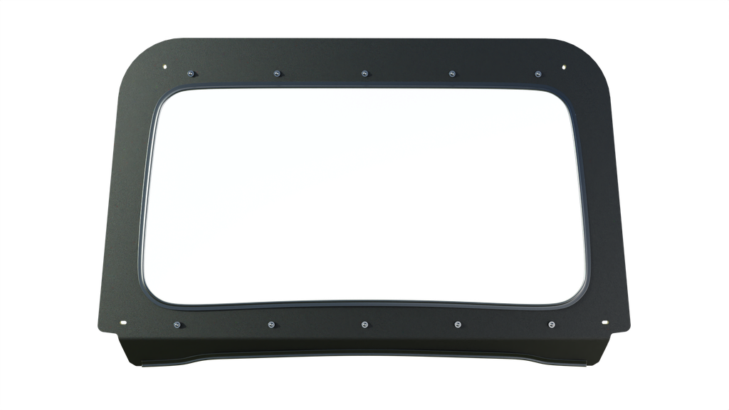 60-PZ80 Aluminum Windshield Frame for UTV Polaris RZR 570 / 800 / S 800 EFI / 900 (Glass Not Included)