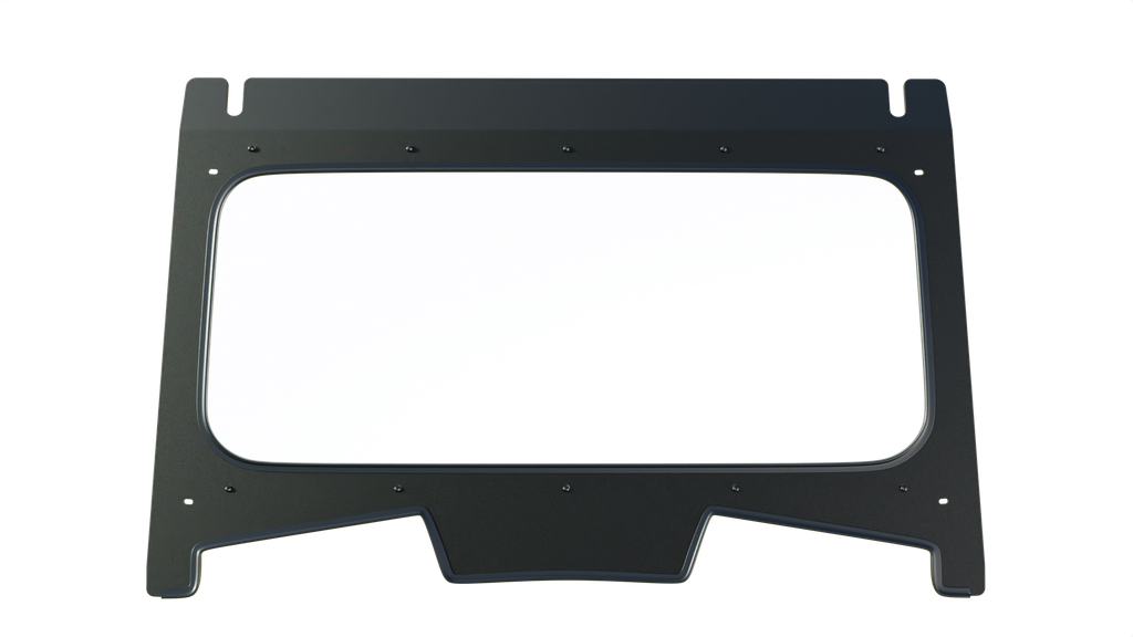 60-PZT1 Aluminum Windshield Frame for UTV Polaris RZR TRAIL (Glass Not Included)