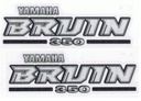 Yamaha Bruin 350 Sticker UN-94