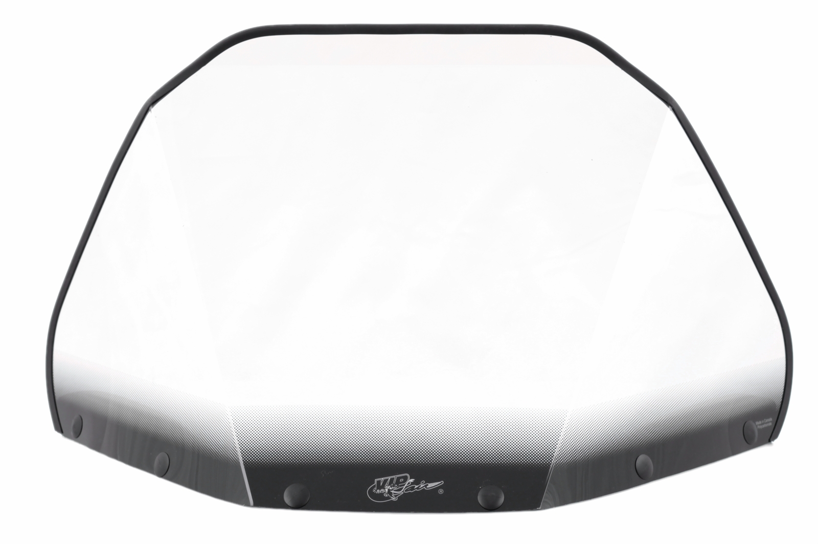 [VI-999] VI-999 Polycarbonate Clear Windscreen 15&quot; 6 holes UN-94