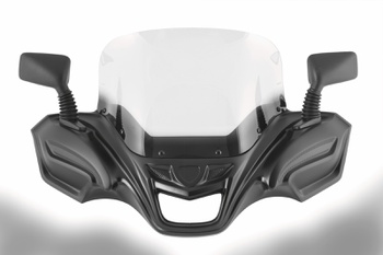 [51-950-YK450-MAT] 51-950-YK450 Yamaha Kodiak 450 Matte Black YK-18