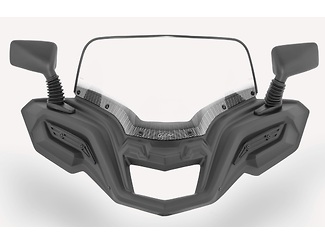 [51-9500-4570-PS17MAT] 51-9500-4570-PS17MAT Polaris Noir Mat 2021-2023 PS-17